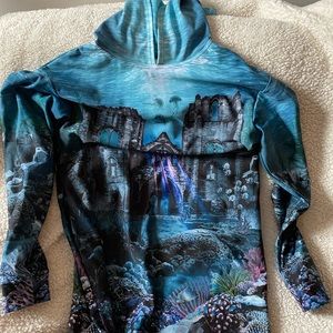 Blackmilk Atlantian Gothic Slouchy Dress